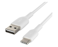 Kabel BELKIN Kabel USB-A na USB-C, 1m, biały CAB001BT1MWH